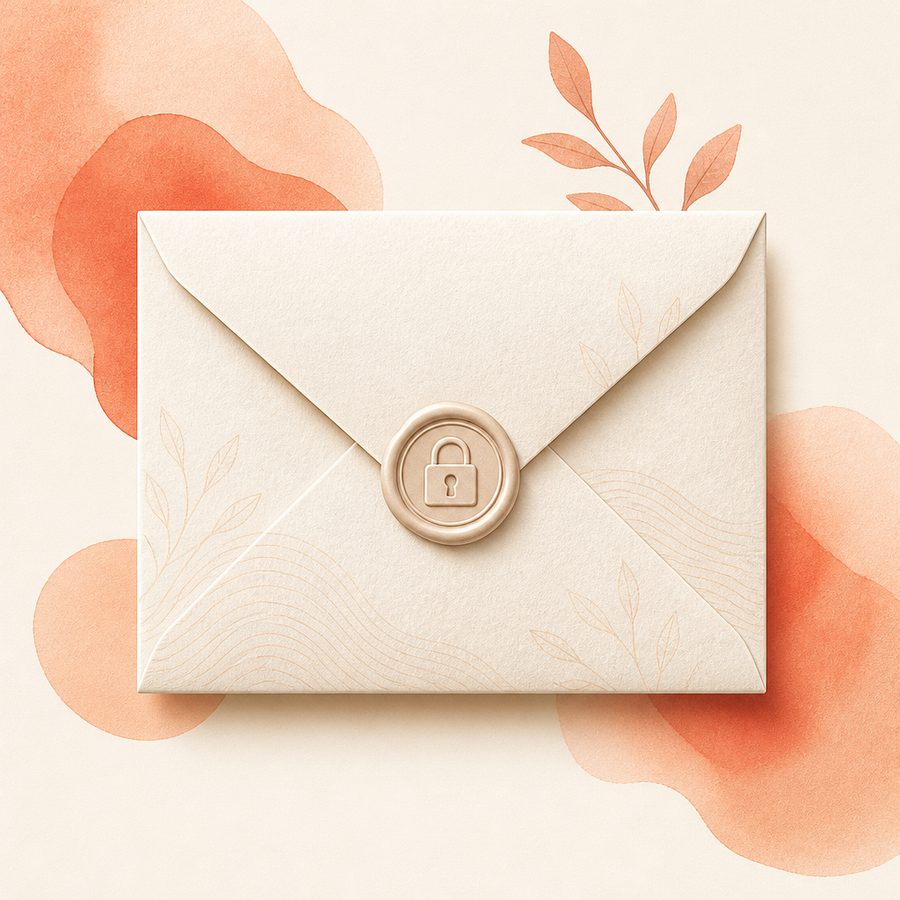 Illustration d’une enveloppe clinique scellée